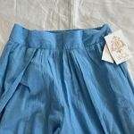 Becca Copy /  Gauzy Smocked Waist Pants, Swim coverup, Coastline, Medium, NWT Photo 4