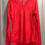 Nike Women's Bright Red Long Sleeve Jersey Photo 0