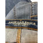American Eagle Outfitters Super Skinny Jeans Distressed Denim Holes Sz 18 Short Photo 4