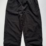 Misslook Black Lightweight Corduroy Cropped Pants Size 2XL Photo 0