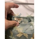 JODIFL  Women’s Size Large Sheer Dramatic Puff Sleeve Babydoll Style Butterfly Photo 1