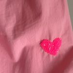 Main Strip EUC -  Heartfelt Milkmaid Smocked Sequin Hearts Crop Top - Size: Large Photo 7