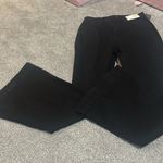 a.n.a  high rise high‎ heel super flare solid black pants size 10 NWT Photo 1