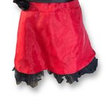 Vintage Eden Maids Red Strapless Fit Flare Mini Dress Black Tulle 6 Dark Romance Photo 6