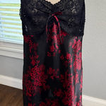 Morgan Taylor  Slip Dress Size X-Large Lace Detail Photo 0