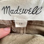 Madewell  The Curvy Emmett Wide-Leg Crop Pant Welt Pocket Khaki 29 NWOT Photo 9