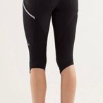Lululemon Run A Marathon black Crop capri leggings Photo 1