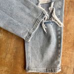 Vervet by Flying Monkey Distressed Light Wash Stretch Straight Leg Jeans Size 30 Blue Photo 5