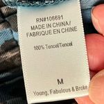 Young Fabulous and Broke Young, Fabulous & Broke Blue Leopard Martino Joggers Pants Medium Photo 6