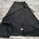 Flynn Skye Presley black ditsy floral tie up side & slit maxi skirt, size S Photo 4