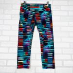 Athleta  Laser Beam Sonar Capri Leggings Pants Yoga Workout,‎ Size Medium Photo 5
