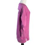 Anthropologie Daily Practice Long Sleeve Batwing Sweatshirt Dress Pink Size XS Photo 3