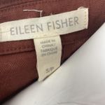 Eileen Fisher  Women's Organic Linen Blazer Jacket Rust Orange Photo 6