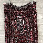 C’est La Vie Wide Leg Print Pant Black Size L Photo 1