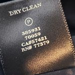 Ann Taylor Navy Two Button Blazer Gold Button Classic Workwear Preppy Textured 8 Photo 4