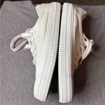 Coolway  White Canvas Sneakers NWOT Size 8 Neutral Preppy Classic Minimalist Photo 5