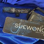 Sue Wong Nocturne Beaded Cocktail Dress Royal Blue Size 10 Photo 8