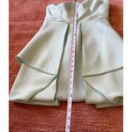 Tibi  Simona Mint Green Strapless Structured Dress Size 4 Photo 4