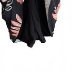 Women's Size XXL Floral Print Swim Dress with Shorts Summer Beach Black Photo 3