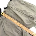 L.L.Bean Women's Nylon Hiking Shorts Green Lightweight Belted Outdoor Small Photo 7