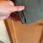 Doncaster women’s Dark green linen button down top size 12 Photo 2