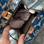 Kate Spade Playa Printed 3D Shirt Crossbody Summer Night Multi Floral Blue Photo 6