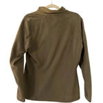 The North Face  Quarter Zip Fleece Women's Size Large Olive Warm Hiking Active Photo 1
