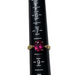 14k Yellow Gold with Ruby & Diamond Gemstones Women’s Ring size 8 Engagement Photo 10