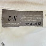 Citizens of Humanity Citizens of Humanity White Denim Arielle Mid-Rise Slim Jeans - Size 26 Photo 8