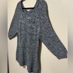Lane Bryant Gray Button Waffle Knit Sweater | Shirt | Top Photo 1