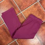 Max Mara  Fuchsia Stretch Capri Pants Photo 8