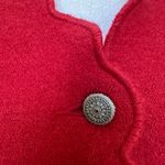 Geiger Collection Red Wool Cardigan Jacket Photo 5