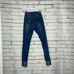 Bamboo  High Rise Distressed Skinny Jeans Women’s 0 Medium Wash Stretch Denim Photo 9