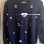 J.Crew  Knit Crew Neck Anchor Navy Medium Photo 5