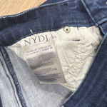 NYDJ  Deep Blue Jean Shorts Ella High rise Denim 12 Photo 2