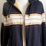 Escada Sport • Navy Yellow White Zip Up Hoodie Size M Photo 0
