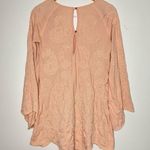 Free People  Paisley Embroidered Tunic Top  Size Small Photo 3