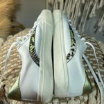 Madewell  Sidewalk Low Top Snake Print Leather Sneakers/Shoes 8.5M Photo 9