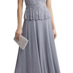 Pisarro‎ Nights Beaded Peplum Bodice A Photo 0