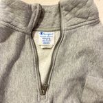 Champion Gray Quarter Zip Pullover Photo 3