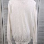 Torrid 100% Cotton Crewneck Lightweight Sweater Beige w Embroidered Hearts-0X Photo 1
