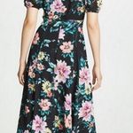 Yumi Kim 💕 Midnight Love Dress Wild Rose Black Floral Print XL NWT *Missing Belt Photo 1