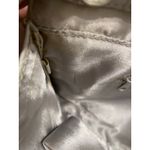 Jessica McClintock Ivory Faux Snakeskin East West Evening Clutch Shoulder Bag Photo 9