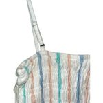 Ocean Drive Pastel Striped Smocked Crop Top Spaghetti Strap Summer Tank Cami A16 Photo 3