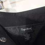 Maggie Barnes Plus Size 20W Cropped Dress Pants Black Elastic Waist Career 1187 Photo 7