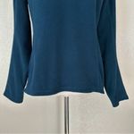 The North Face  Blue Green Quarter Zip Fleece Pull Over Sweater, Sz Small Photo 3