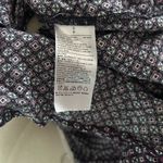 Banana Republic purple print sleeveless button down size small Photo 2