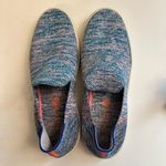 Rothy's The Sneaker Women's Turquoise Melange Slip On Textile Flat Shoe Size 10 Photo 1