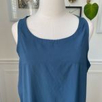 The North Face  Sporty Dawn Break Shift Dress Cadet Blue L Photo 2