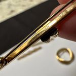 Monet Lot Of 4 Gold Tone All Signed Brooch Pins Avon Napier 2  Photo 8